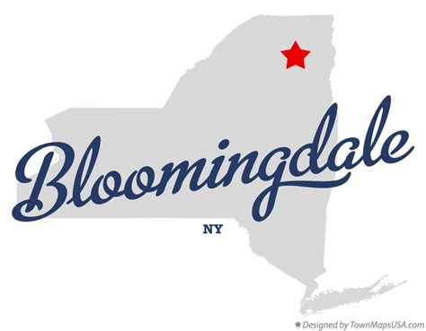 bloomingdale new york map.